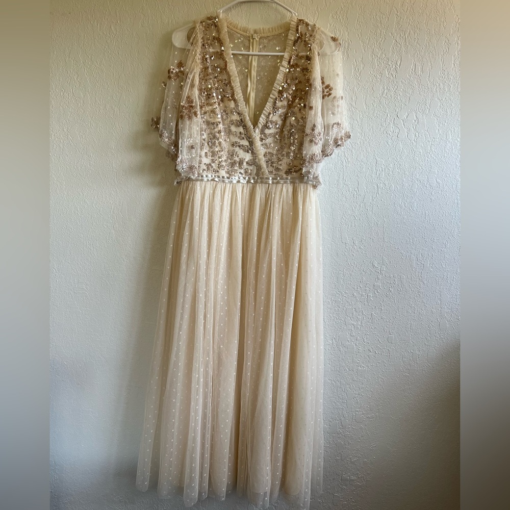 Needle & Thread New Patchwork Sequin Bodice Balle… - image 4